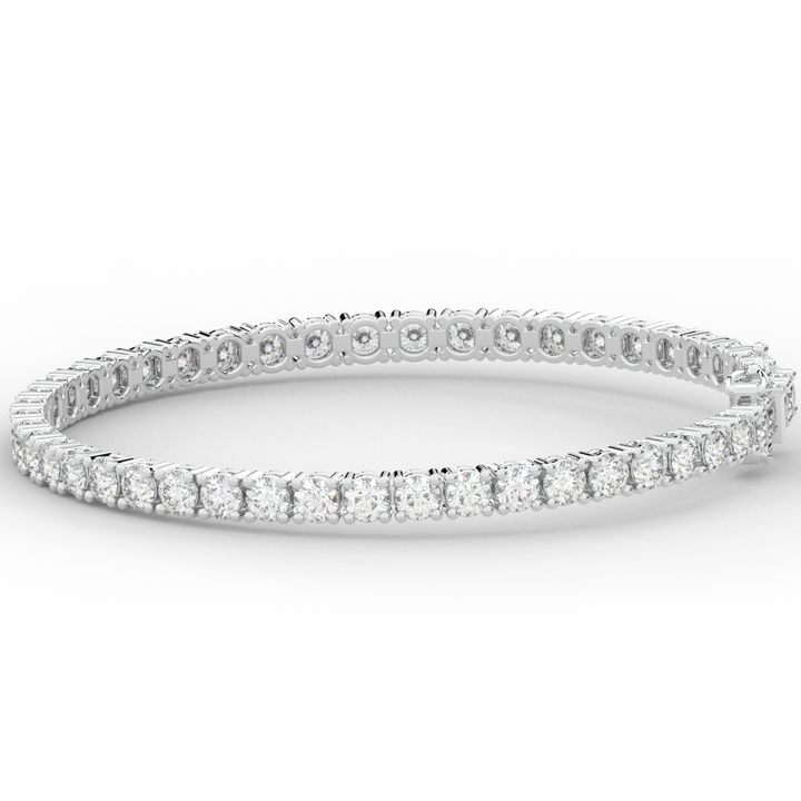 7.00CT.TW ROUND LAB DIAMOND TENNIS BRACELET