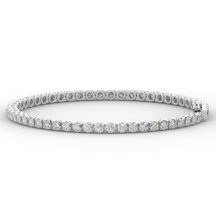 5.75CT.TW ROUND LAB DIAMOND TENNIS BRACELET - Nazarelle