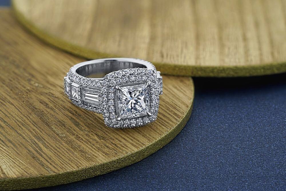 3 Carat Lab Grown Diamonds Engagement Ring