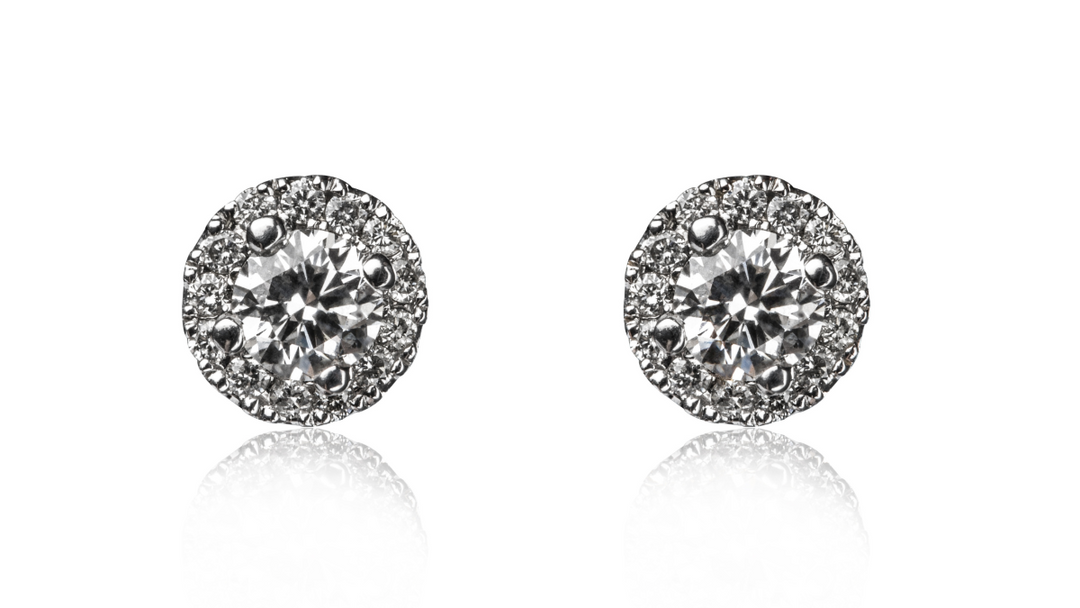 lab grown diamonds earrings