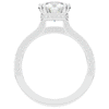 2.60CT.TW ROUND LAB DIAMOND SOLITAIRE ENGAGEMENT RING