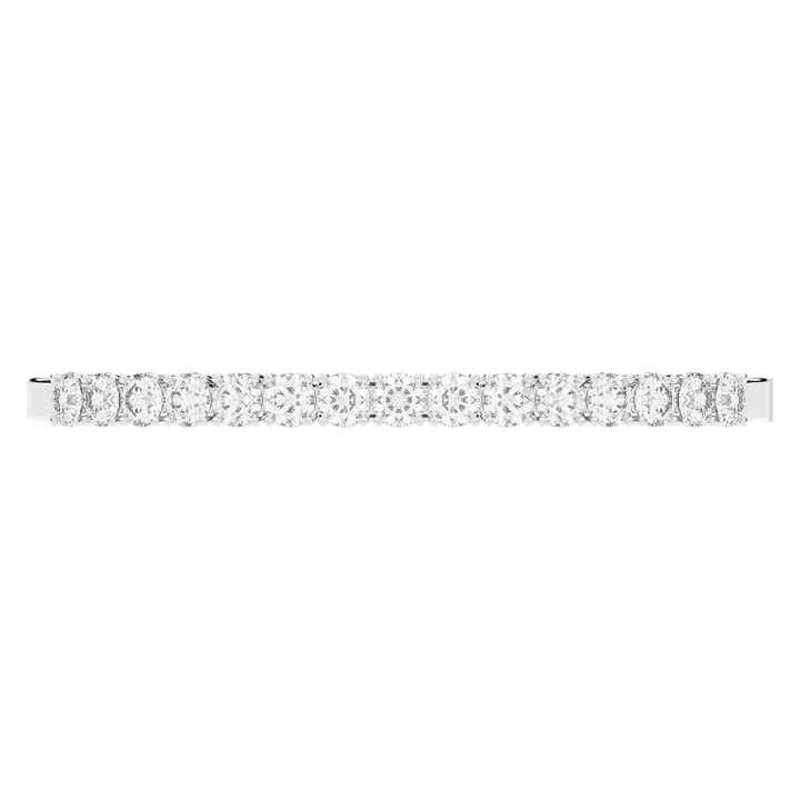 4.70CT.TW ROUND LAB DIAMOND BANGLE