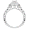 2.30CT.TW ROUND LAB DIAMOND ENGAGEMENT RING