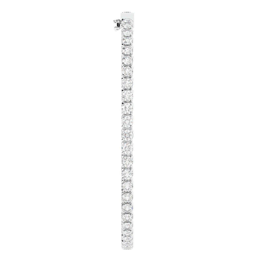 5.75CT.TW ROUND LAB DIAMOND TENNIS BRACELET - Nazarelle