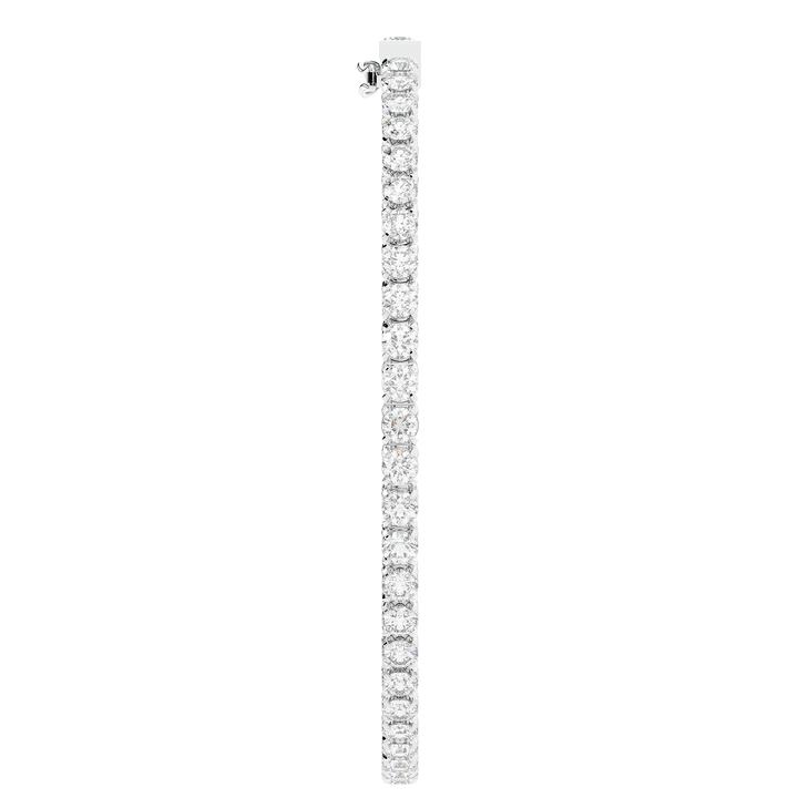 5.75CT.TW ROUND LAB DIAMOND TENNIS BRACELET - Nazarelle