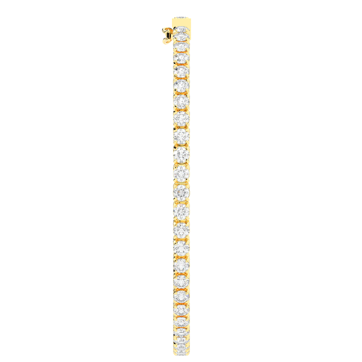 5.75CT.TW ROUND LAB DIAMOND TENNIS BRACELET - Nazarelle