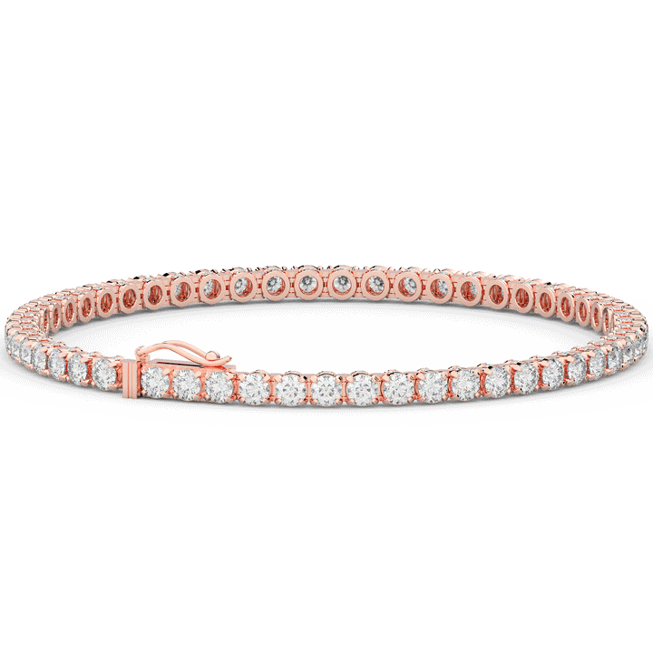 5.75CT.TW ROUND LAB DIAMOND TENNIS BRACELET - Nazarelle