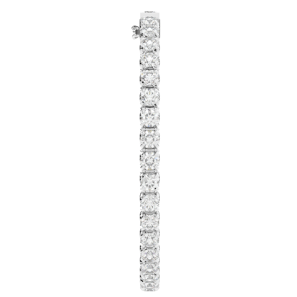 10.50CT.TW ROUND LAB DIAMOND TENNIS BRACELET - Nazarelle