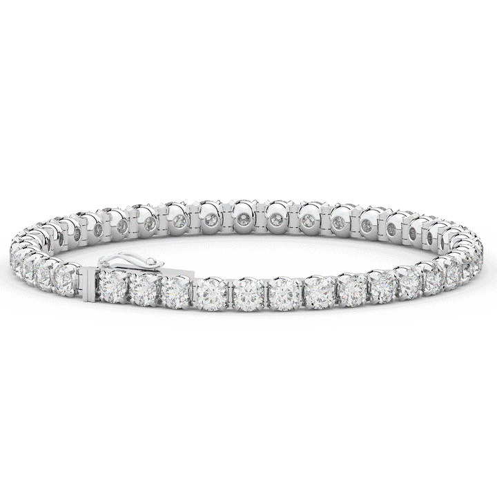 10.50CT.TW ROUND LAB DIAMOND TENNIS BRACELET - Nazarelle