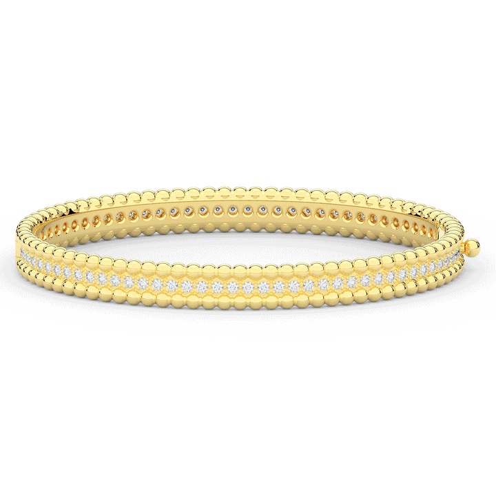 1.20CT.TW ROUND LAB DIAMOND ETERNITY BANGLE