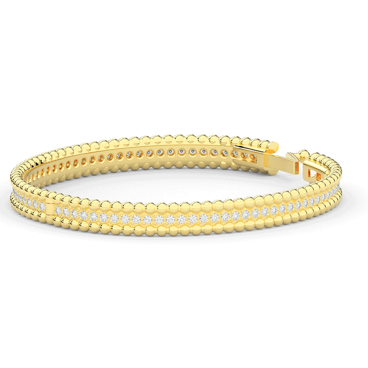 1.20CT.TW ROUND LAB DIAMOND ETERNITY BANGLE