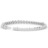 2.50CT.TW ROUND LAB DIAMOND CLUSTER TENNIS BRACELET - Nazarelle