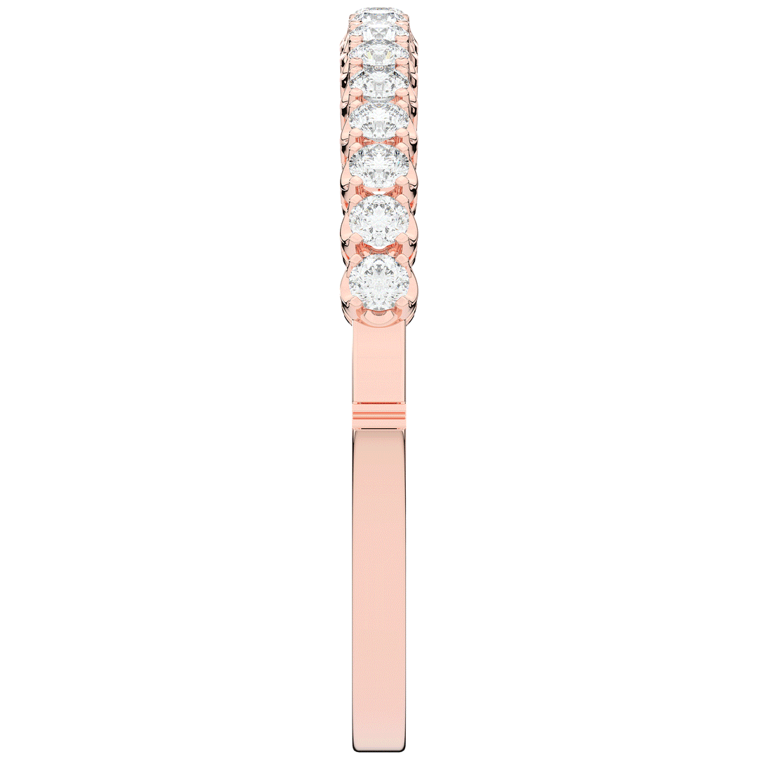 5.00CT.TW ROUND LAB DIAMOND BANGLE