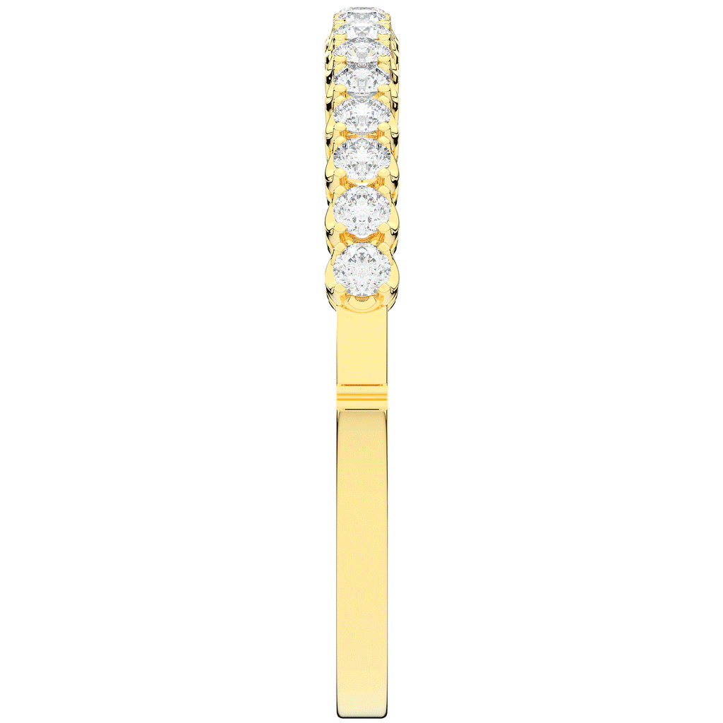 5.00CT.TW ROUND LAB DIAMOND BANGLE