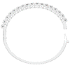 5.00CT.TW ROUND LAB DIAMOND BANGLE