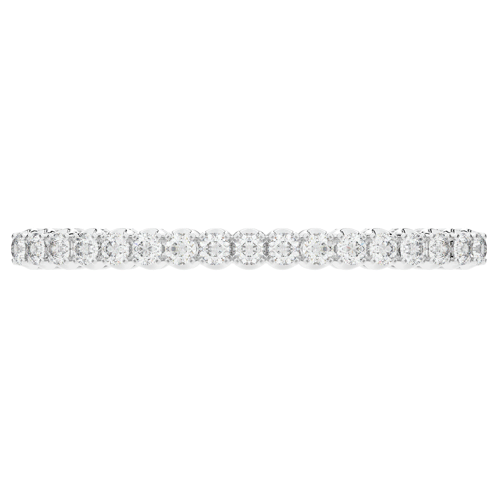 5.00CT.TW ROUND LAB DIAMOND BANGLE