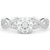 1.30CT.TW ROUND LAB DIAMOND ENGAGEMENT RING