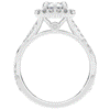 1.30CT.TW ROUND LAB DIAMOND ENGAGEMENT RING