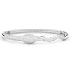 2.00CT.TW ROUND AND PEAR LAB DIAMOND SNAKE BANGLE