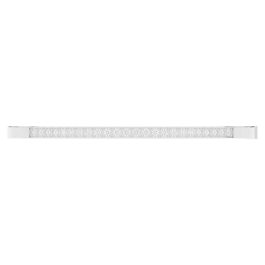 0.90CT.TW ROUND LAB DIAMOND BANGLE