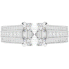 3.55CT.TW ASSCHER LAB DIAMOND ENGAGEMENT RING