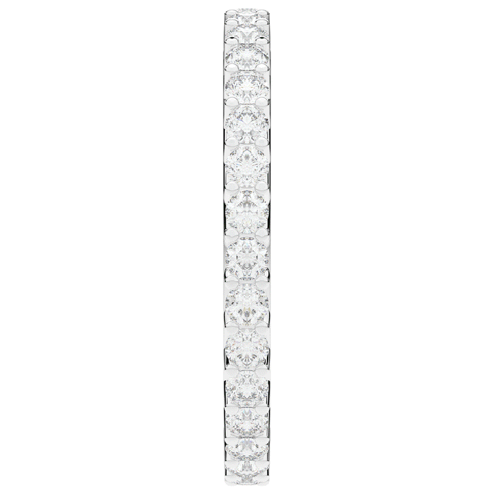 0.90CT.TW ROUND LAB DIAMOND SHARED PRONG  ETERNITY WEDDING BAND