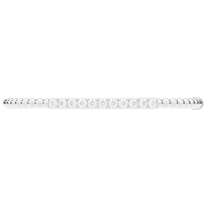 1.10CT.TW ROUND LAB DIAMOND BANGLE