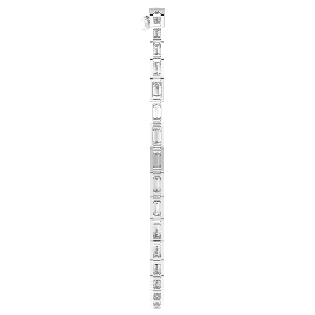 3.40CT.TW ROUND LAB DIAMOND TENNIS BRACELET