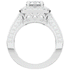 1.50CT.TW ROUND LAB DIAMOND HALO ENGAGEMENT RING