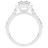 2.50CT.TW PEAR LAB DIAMOND HALO ENGAGEMENT RING