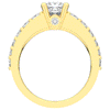 1.75CT.TW PRINCESS LAB DIAMOND SOLITAIRE ENGAGEMENT RING