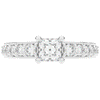 1.75CT.TW PRINCESS LAB DIAMOND SOLITAIRE ENGAGEMENT RING