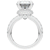 6.25CT.TW ROUND LAB DIAMOND ENGAGEMENT RING