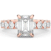 4.35CT.TW EMERALD CUT LAB DIAMOND ENGAGEMENT RING