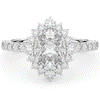 2.80CT.TW OVAL LAB DIAMOND HALO ENGAGEMENT RING