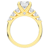 3.00CT.TW ROUND LAB DIAMOND  ENGAGEMENT RING