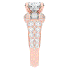 4.75CT.TW CUSHION LAB DIAMOND ENGAGEMENT RING