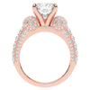 4.75CT.TW CUSHION LAB DIAMOND ENGAGEMENT RING