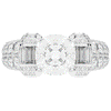 4.75CT.TW CUSHION LAB DIAMOND ENGAGEMENT RING