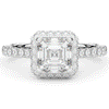 2.75CT.TW ASSCHER LAB DIAMOND HALO ENGAGEMENT RING