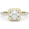 2.75CT.TW ASSCHER LAB DIAMOND HALO ENGAGEMENT RING