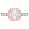 2.75CT.TW ASSCHER LAB DIAMOND HALO ENGAGEMENT RING