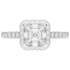 2.75CT.TW ASSCHER LAB DIAMOND HALO ENGAGEMENT RING