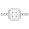 2.75CT.TW CUSHION LAB DIAMOND HALO ENGAGEMENT RING