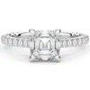 2.40CT.TW ASSCHER LAB DIAMOND ENGAGEMENT RING