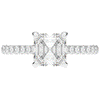 2.40CT.TW ASSCHER LAB DIAMOND ENGAGEMENT RING