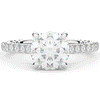 2.40CT.TW ROUND LAB DIAMOND ENGAGEMENT RING