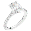 2.40CT.TW OVAL LAB DIAMOND ENGAGEMENT RING