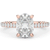 2.40CT.TW OVAL LAB DIAMOND ENGAGEMENT RING