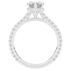 2.50CT.TW PEAR LAB DIAMOND UNDERHALO SOLITAIRE ENGAGEMENT RING